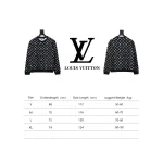 Louis Vuitton full print LOGO jacquard round neck Hoodie