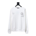  Louis Vuitton letter shoe print round neck Hoodie 2