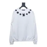  Louis Vuitton letter towel embroidery round neck Hoodie 1