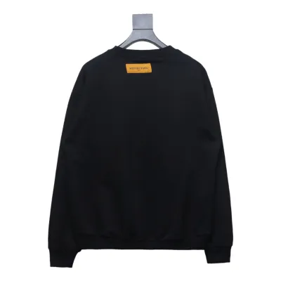  Louis Vuitton letter towel embroidery round neck Hoodie 2 01