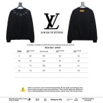 Louis Vuitton letter towel embroidery round neck Hoodie 2