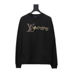  Louis Vuitton Metal studded letter long-sleeved Hoodie 1