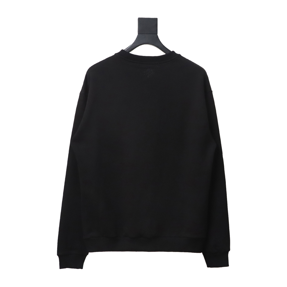  Louis Vuitton Metal studded letter long-sleeved Hoodie 1