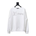 Louis Vuitton Metal studded letter long-sleeved Hoodie 2