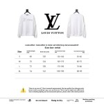  Louis Vuitton Metal studded letter long-sleeved Hoodie 2
