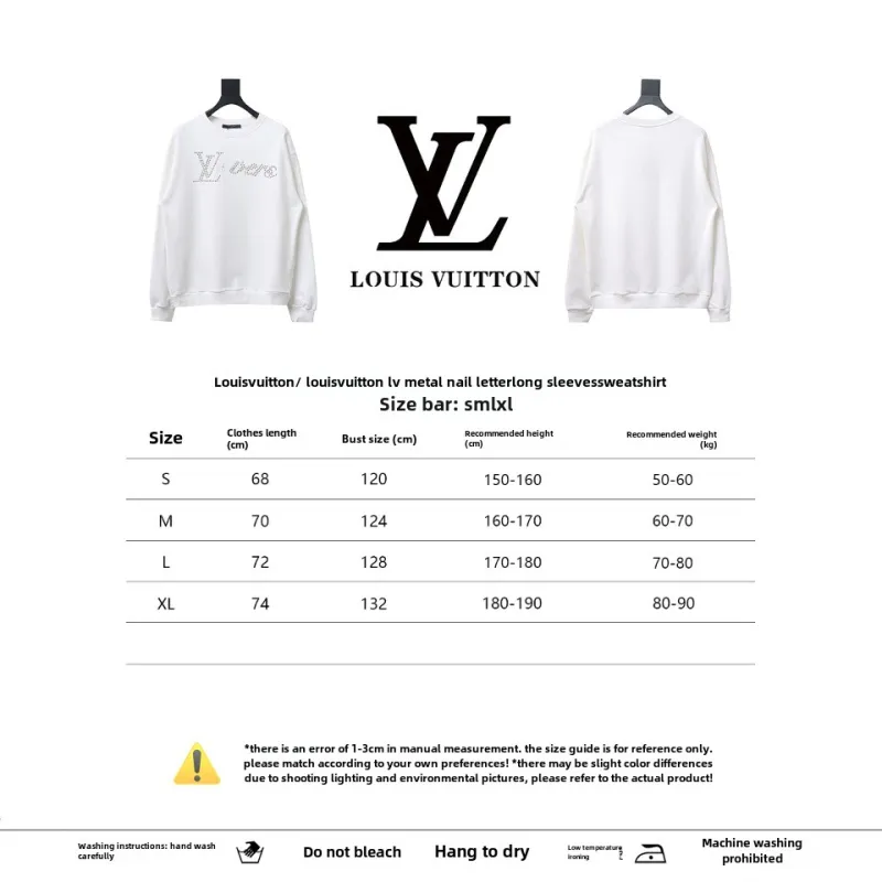 Louis Vuitton Metal studded letter long-sleeved Hoodie 2