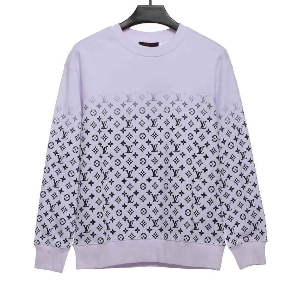  Louis Vuitton monogram all-over gradient print Hoodie2