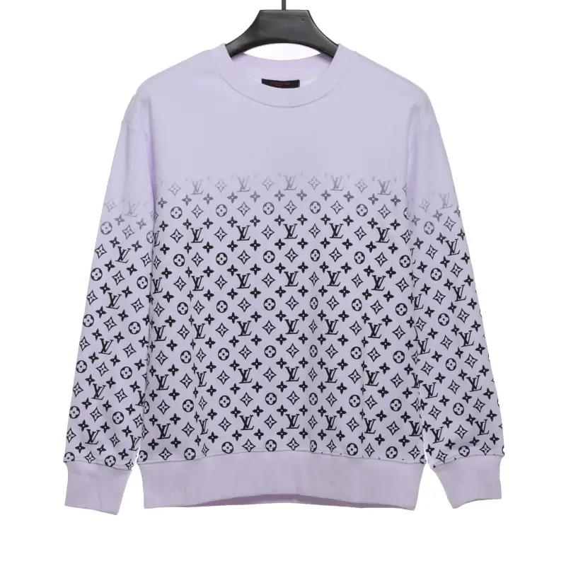  Louis Vuitton monogram all-over gradient print Hoodie2