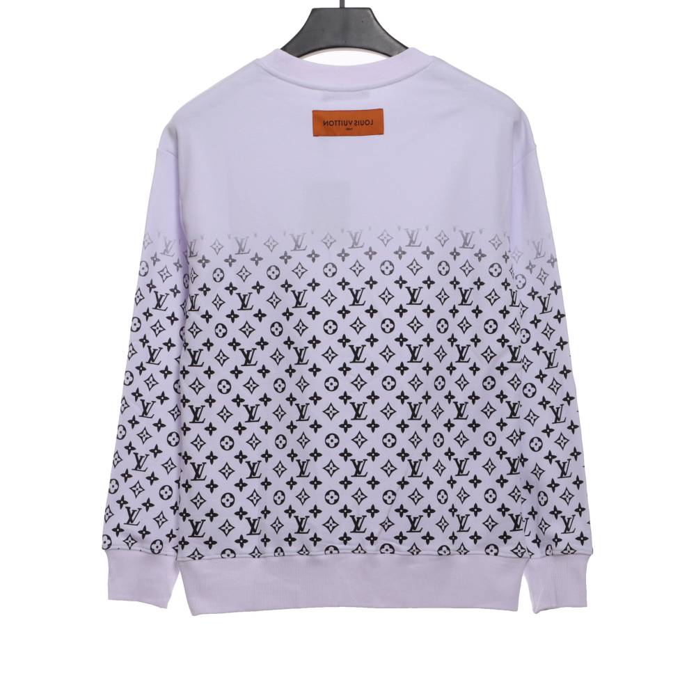  Louis Vuitton monogram all-over gradient print Hoodie2