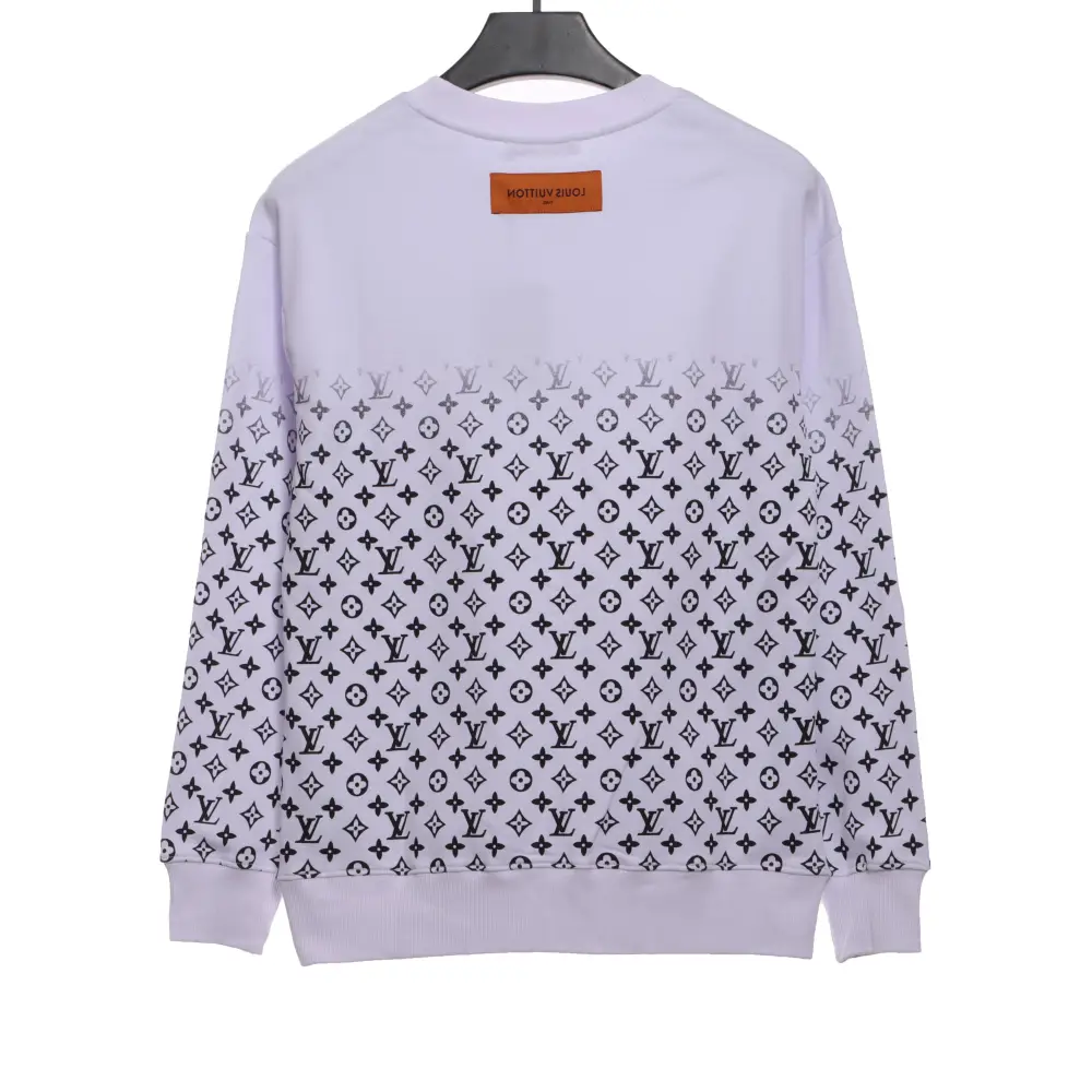  Louis Vuitton monogram all-over gradient print Hoodie2