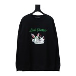  Louis Vuitton rabbit trendy shoes print round neck Hoodie 1