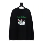  Louis Vuitton rabbit trendy shoes print round neck Hoodie 1