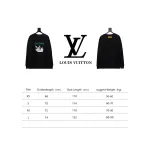  Louis Vuitton rabbit trendy shoes print round neck Hoodie 1