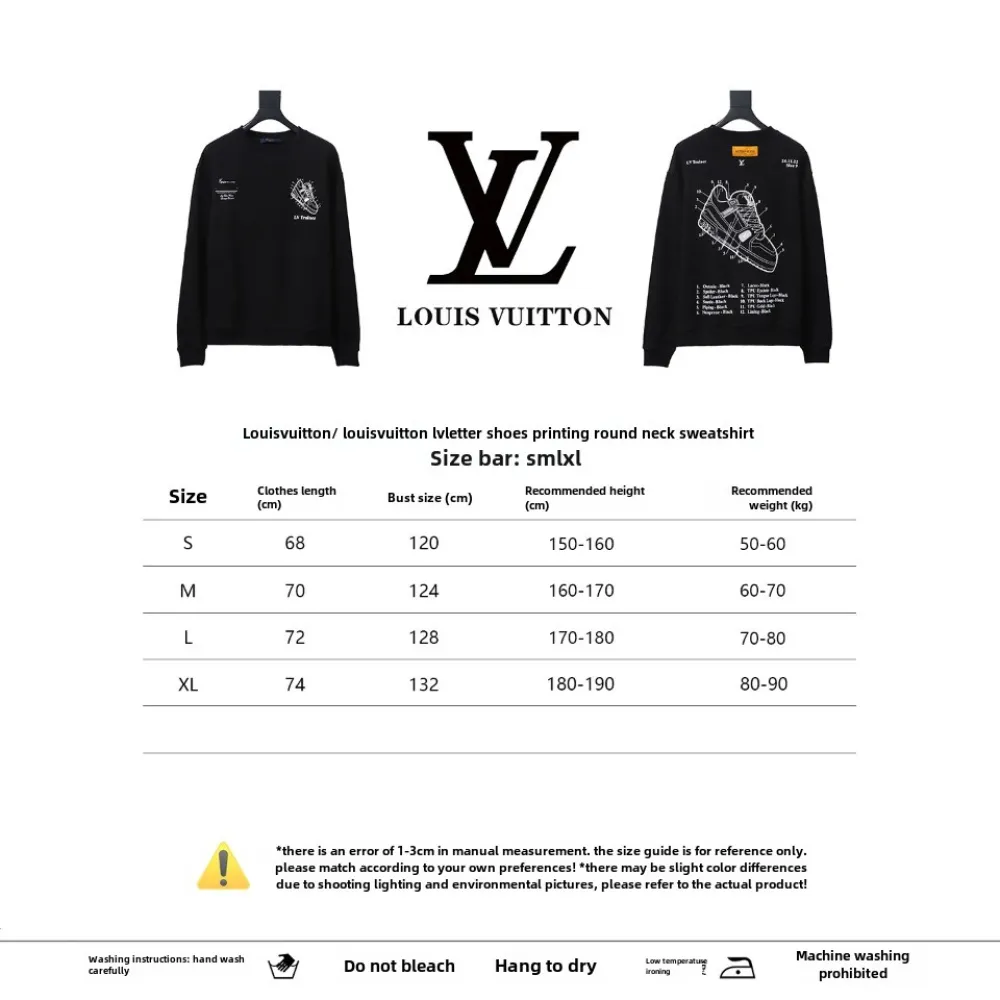  Louis Vuitton white and green checkerboard fleece round neck Hoodie