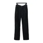 Balenciaga 23ss show mud-dyed knife-cut damaged Jeans