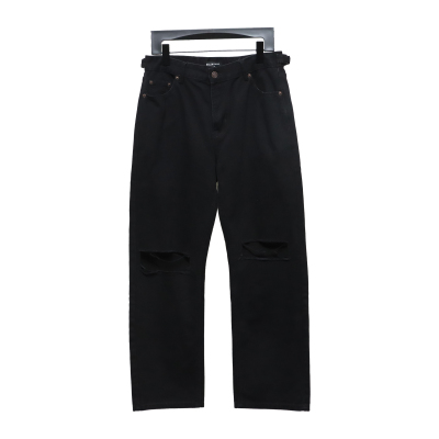  Balenciaga 24Fw knife-cut ripped Jeans 01