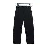 Balenciaga 24Fw knife-cut ripped Jeans