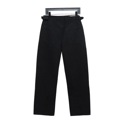 Balenciaga 24Fw knife-cut ripped Jeans 02