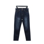  Balenciaga 3M embroidered logo Jeans