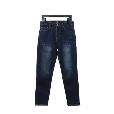 Balenciaga 3M embroidered logo Jeans 01