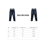  Balenciaga 3M embroidered logo Jeans
