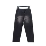 Balenciaga BLCG 24ss pocket worn holes distressed patchwork denim Jeans