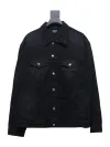 Balenciaga BLCG back double BB print denim jacket