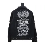 Balenciaga catwalk limited edition dragon year denim jacket