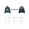 Balenciaga chest embroidered denim jacket jacket 1