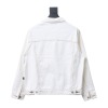 Balenciaga chest embroidered denim jacket jacket 2