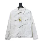 Balenciaga classic back letter denim jacket