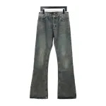 Balenciaga LOOK BOOK blue washed orange flared Jeans