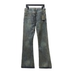Balenciaga LOOK BOOK blue washed orange flared Jeans