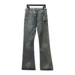 Balenciaga LOOK BOOK blue washed orange flared Jeans