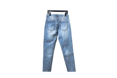 Balenciaga back pocket double B Jeans 02