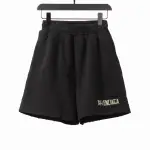Balenciaga distressed tape Short Pants black
