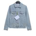  Balenciage double B graffiti denim jacket