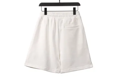 Balenciaga embroidered letter Short Pants white 02
