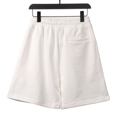  Balenciage embroidered letter Short Pants white 02