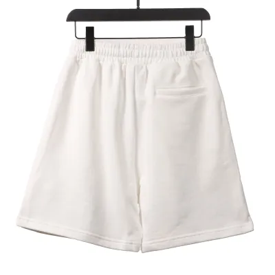 Balenciaga embroidered letter Short Pants white 02