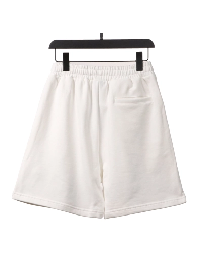 Balenciaga embroidered letter Short Pants white 02
