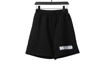 Balenciaga graffiti faded print Short Pants 01