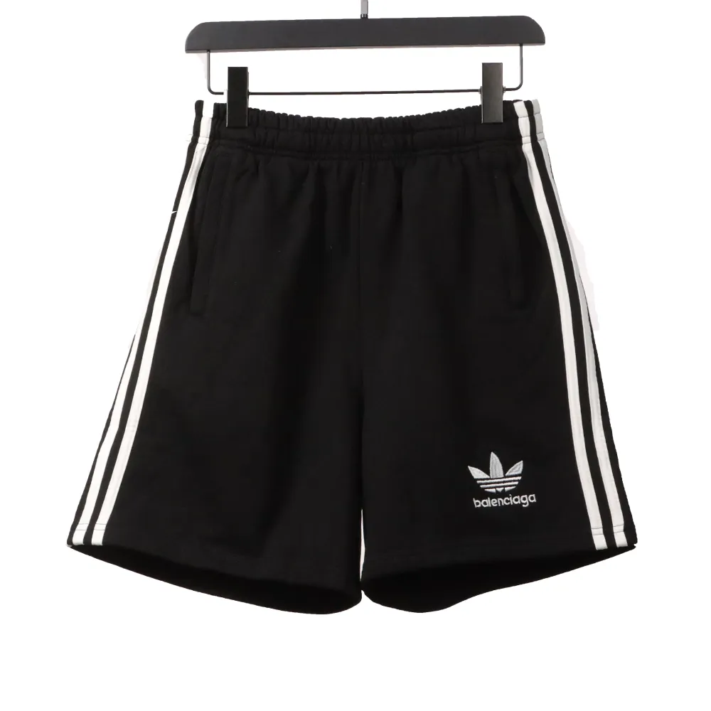 Balenciaga joint AD embroidered Short Pants