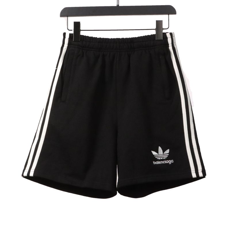  Balenciage joint AD embroidered Short Pants