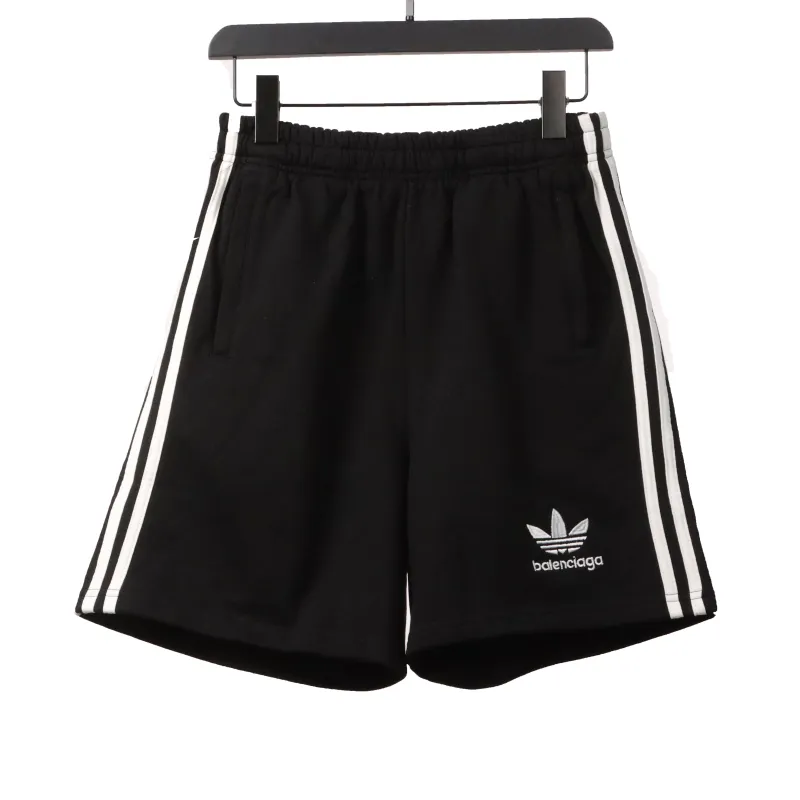 Balenciaga joint AD embroidered Short Pants