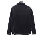  Balenciage joint AD three-stripe denim jacket