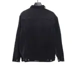 Balenciaga joint AD three-stripe denim jacket