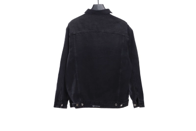 Balenciaga joint AD three-stripe denim jacket 02