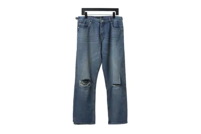 Balenciaga washed damaged Jeans 01
