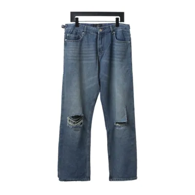 Balenciaga washed damaged Jeans 01